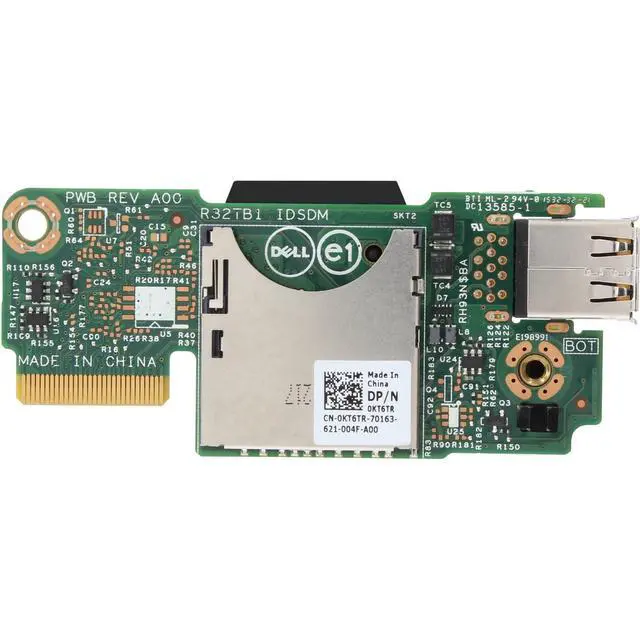 Alt view image 5 of 7 - KT6TR Dell FC430 Sgl SD 2xUSB Module KT6TR