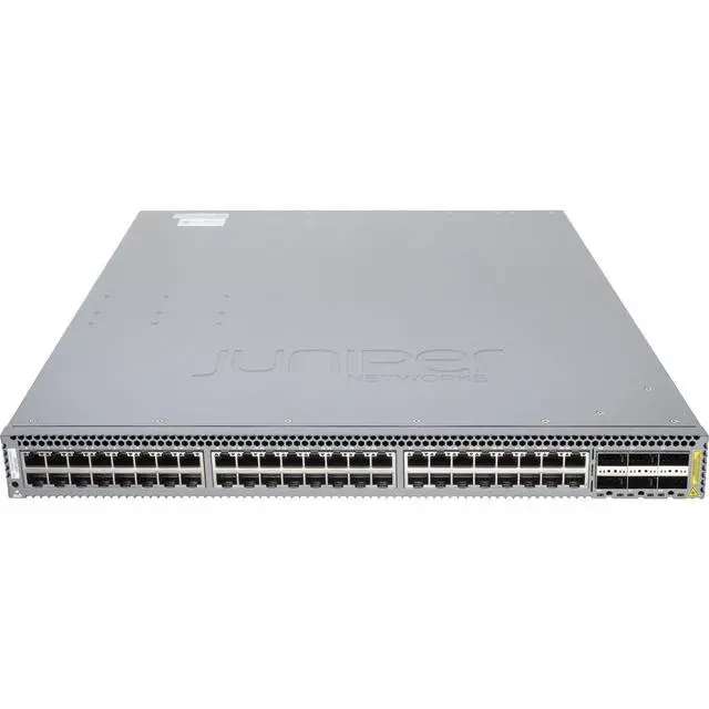 Alt view image 2 of 6 - Juniper QFX5100-48T-AFI 48P 10GbE RJ45 6P QSFP+ Switch