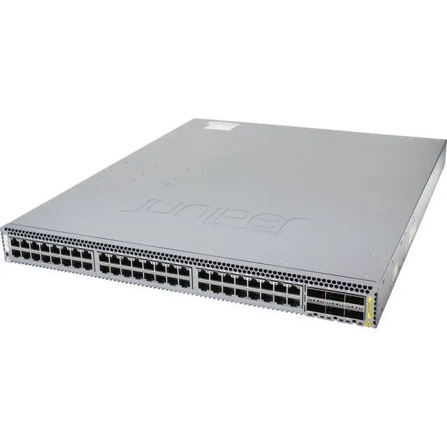 Alt view image 3 of 6 - Juniper QFX5100-48T-AFI 48P 10GbE RJ45 6P QSFP+ Switch