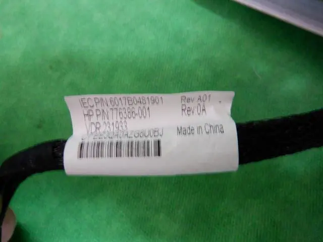 Alt view image 3 of 4 - HP 779979-001 729833-001 DL380G9 LFF HD Backplane power cable 776386-001