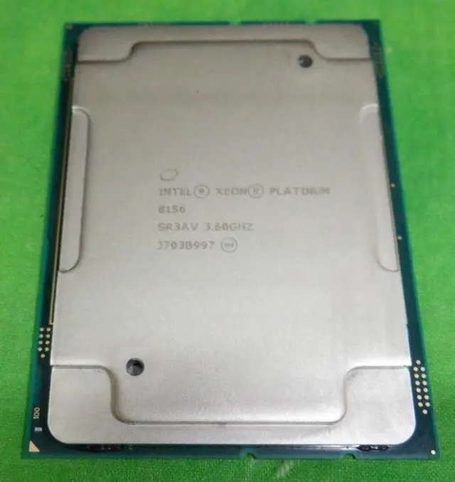 Main image of Intel Xeon Platinum 8156 3.6ghz 4-core SR3AV CPU Processor