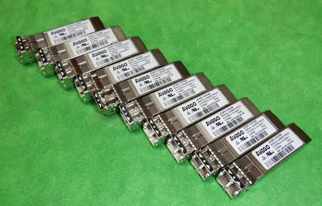 Main image of AVAGO AFBR-709DMZ 10GbE 10GBase-SR SFP+ 850nm Optical Transceiver LOT OF 10