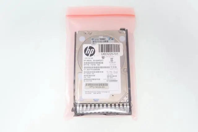 Alt view image 2 of 2 - (NOT FOR HOME PC!) HP 718292-001 718162-B21 1.2TB 10K 6Gbps 2.5" SAS SERVER Hard Drive