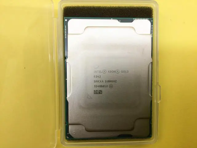 Main image of SRKXA Intel Xeon Processor Gold 6342 2.8GHz 36M 24-Core FCLGA4189 CPU