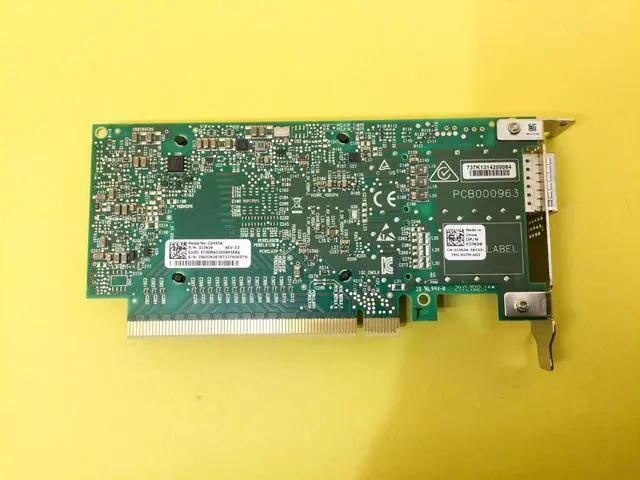 Alt view image 2 of 3 - JJN39 Dell Mellanox ConnectX-4 EDR 1-Port 100GB IB QSFP28 VPI Network Adapter