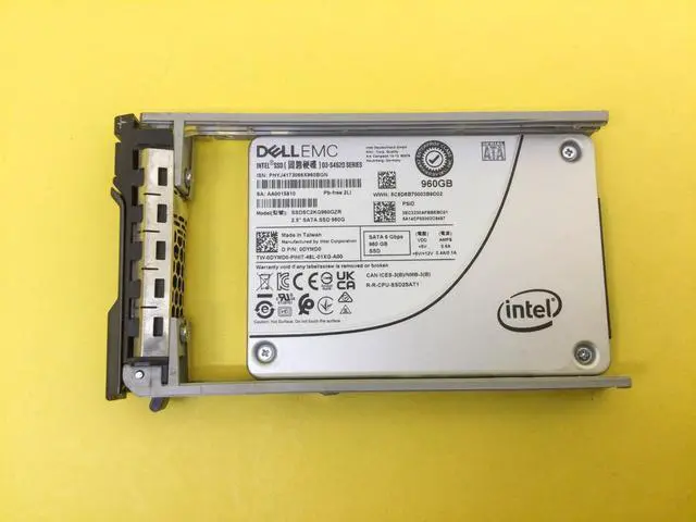 Main image of DYMD0 DELL Intel S4620 960GB SATA 6Gb/s Mixed Use 2.5'' SSD SSDSC2KG960GZR