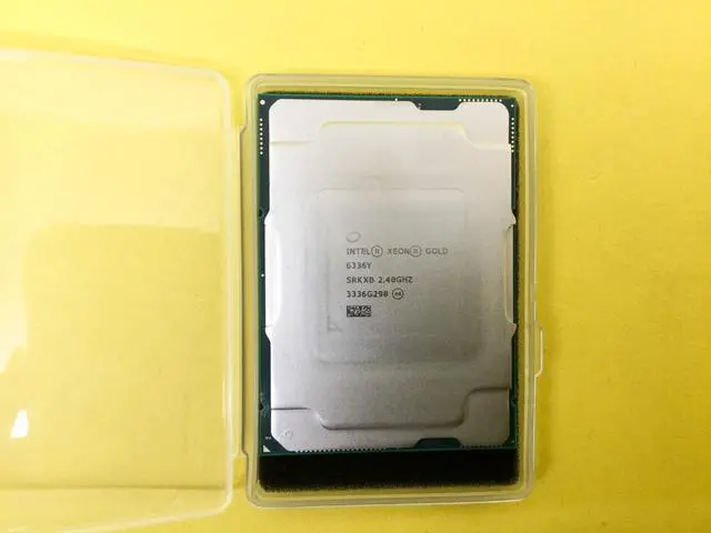 Main image of SRKXB Intel Xeon Gold 6336Y 24-Core 2.40GHz LGA4189 36MB 185W CPU