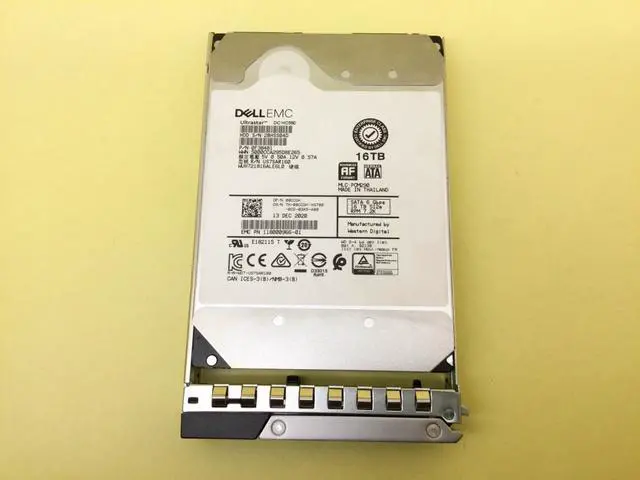 Main image of 8CCGH DELL EMC 16TB 7.2K SATA 6Gbps 512e 3.5'' HDD WUH721816ALE6L0 08CCGH