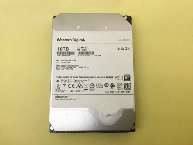 Alt view image 2 of 3 - (NOT FOR HOME PC!) WD HGST 10TB 7.2K SAS 12Gbps 3.5'' 512e HDD HUH721010AL5200