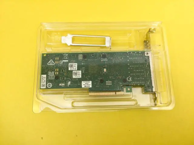 Main image of Dell Intel X710-T4 Quad Port 10GbE RJ45 Base-T Network Adapter 08XJ7 K5V44
