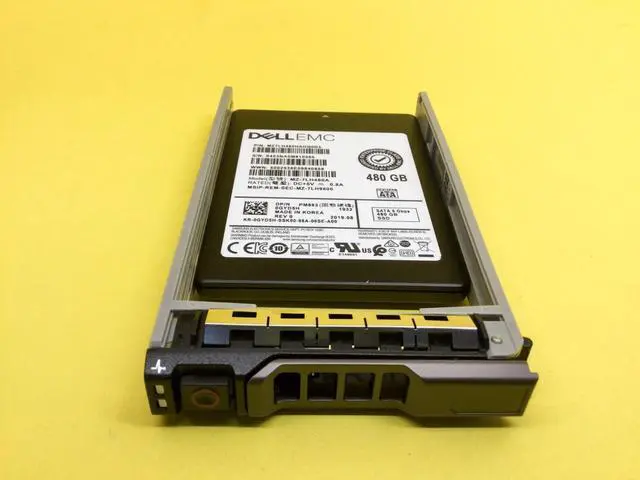 Alt view image 2 of 3 - GYD5H Dell 480GB SATA 6Gb/s Read Intensive 2.5in PM883 SSD 0GYD5H MZ-7LH480A