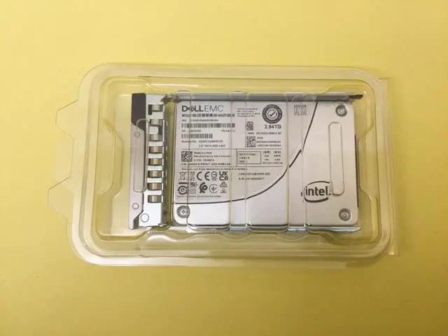 Alt view image 3 of 4 - KM4C4 Dell 3.84TB SATA 6Gbps Read Intensive 2.5'' SSD SSDSC2KB038TZR 0KM4C4