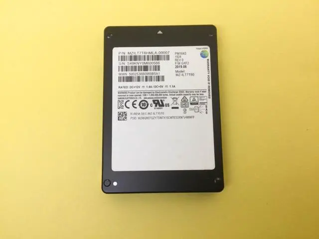 Main image of (NOT FOR HOME PC!) Samsung PM1643 7.68TB SAS 12Gb/s 2.5" Internal Enterprise SSD MZ-ILT7T60
