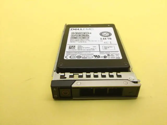 Alt view image 3 of 3 - (NOT FOR HOME PC!) X8F87 DELL 3.84TB SAS 12Gbps READ INTENSIVE 2.5IN SSD MZ-ILT3T8A w/ Gen 14th