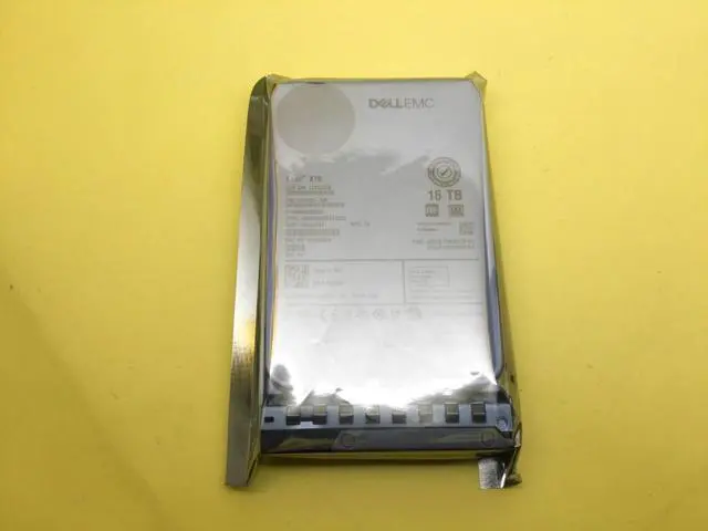 Alt view image 3 of 3 - 39XRY DELL EMC 16TB 7.2K RPM SATA 6Gbps 3.5in 512e HDD ST16000NM005G w/ Gen 14th
