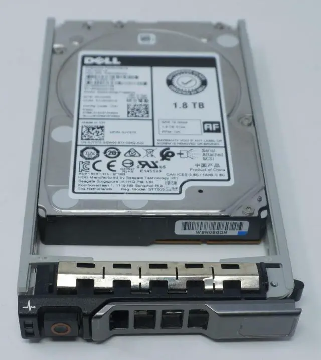 Alt view image 2 of 2 - (NOT FOR HOME PC!) JY57X 0JY57X Dell GEN13 Caddy 1.8TB 10K RPM 12Gb/s 2.5" SAS SERVER Hard Drive RF