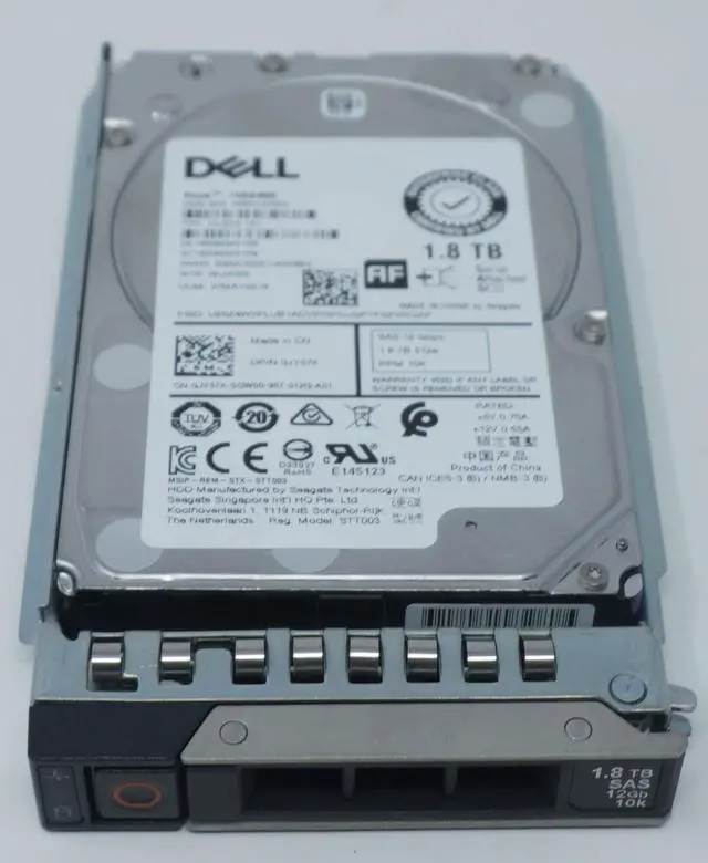 Alt view image 2 of 2 - (NOT FOR HOME PC!) JY57X 0JY57X Dell GEN14 Caddy 1.8TB 10K RPM 12Gb/s 2.5" SAS SERVER Hard Drive RF