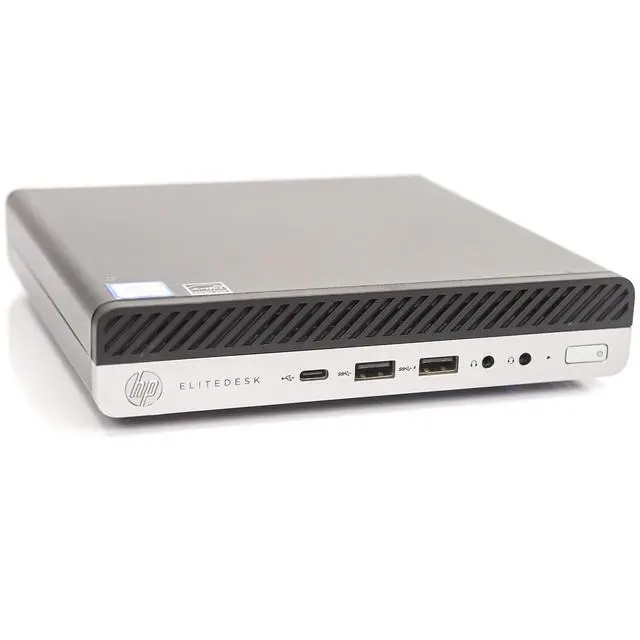 Alt view image 7 of 7 - HP ProDesk 600 G4 Desktop Mini i5-8500T 2.1Gz WiFi 16GB 512GB SSD Windows 11 Pro