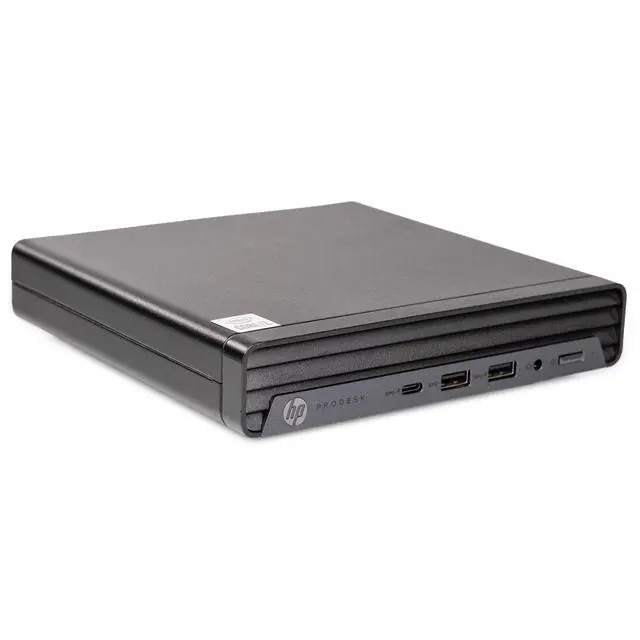 Alt view image 2 of 7 - HP ProDesk 400 G6 Mini Desktop Core i5-10400T 2.00GHz 16GB 512GB SSD Win 11 Pro