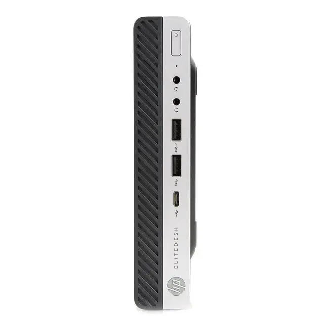 Alt view image 3 of 6 - HP EliteDesk 800 G4 Mini Desktop i5-8500 3.00GHz 8GB 256GB SSD Windows 11 Pro