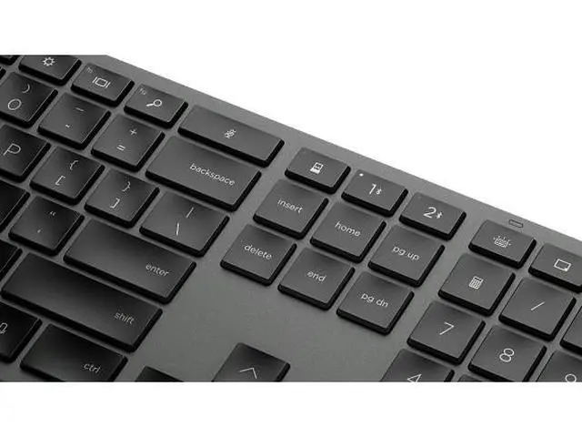 Alt view image 2 of 7 - HP 975 Dual-Mode Wireless Keyboard for business