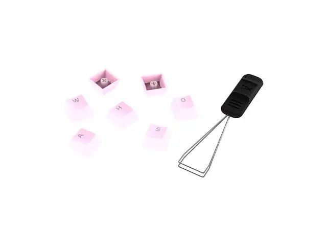 Alt view image 2 of 7 - HyperX Full key Set Keycaps - PBT (Pink)