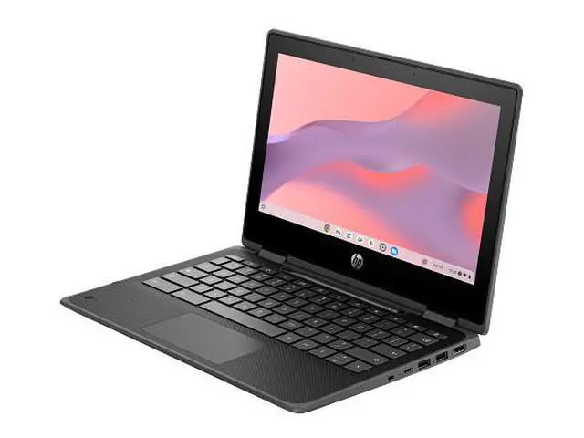 Alt view image 3 of 7 - HP Chromebook Laptop Computer 11.6" HD Touch Screen Intel N-series 16 GB