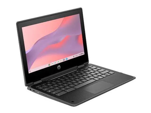 Alt view image 7 of 7 - HP Chromebook Laptop Computer 11.6" HD Touch Screen Intel N-series 16 GB