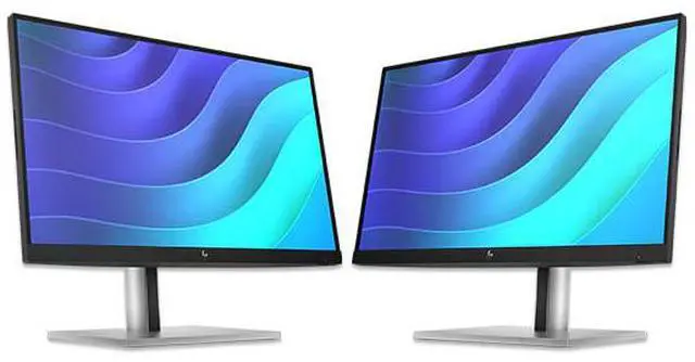 Main image of Dual HP E22 G5 FHD Monitor 21.5" FHD (1920 x 1080) 50-75 Hz Bundle