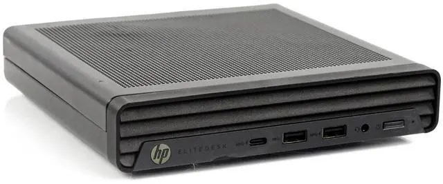 Alt view image 7 of 7 - HP EliteDesk 805 G6 Mini Desktop Ryzen 5 Pro 4650GE 16GB 512GB SSD Win 11 Pro