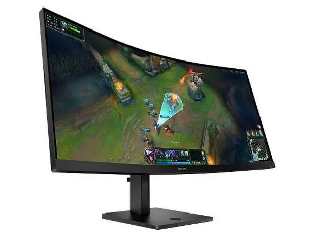 Alt view image 6 of 7 - OMEN 34 inch WQHD 180Hz Curved Gaming Monitor - OMEN 34c G2 34" WQHD (3440 x