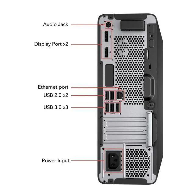 Alt view image 5 of 5 - HP ProDesk 600 G6 SFF Desktop i5-10500 3.10GHz 16GB 512GB M.2 SSD Windows 11 Pro