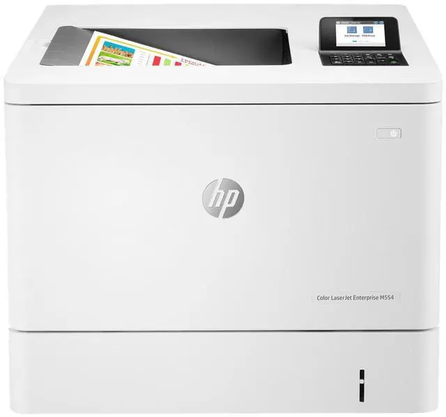 Main image of HP Color LaserJet Enterprise M554dn Printer
