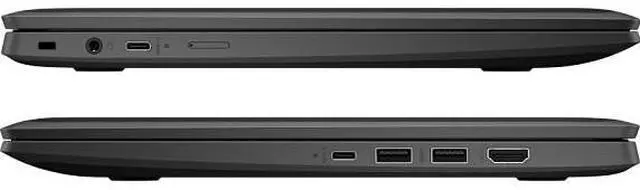 Alt view image 2 of 7 - HP Chromebook Laptop Computer 14" FHD Touch Screen Intel N-series 8 GB