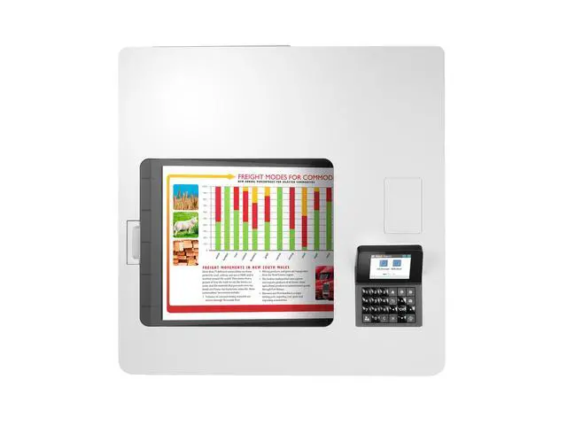 Alt view image 7 of 7 - HP Color LaserJet Enterprise M554dn Printer