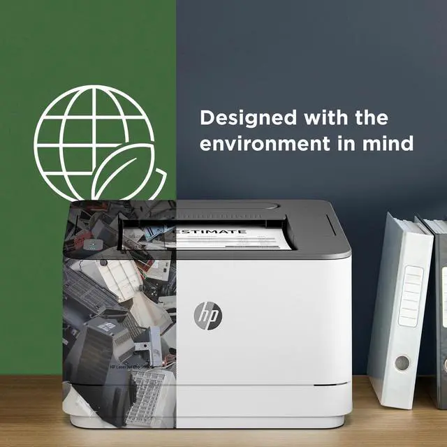 Alt view image 3 of 7 - HP LaserJet Pro 3001dw Laser Printer, Black And White Mobile Print Up to 50,000