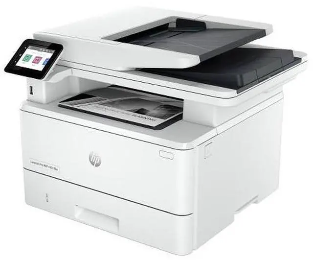 Alt view image 2 of 7 - HP LaserJet Pro MFP 4101fdw Laser Printer, Black And White Mobile Print, Copy,