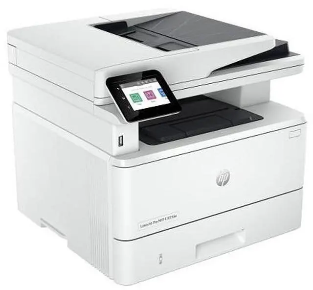 Alt view image 3 of 7 - HP LaserJet Pro MFP 4101fdw Laser Printer, Black And White Mobile Print, Copy,