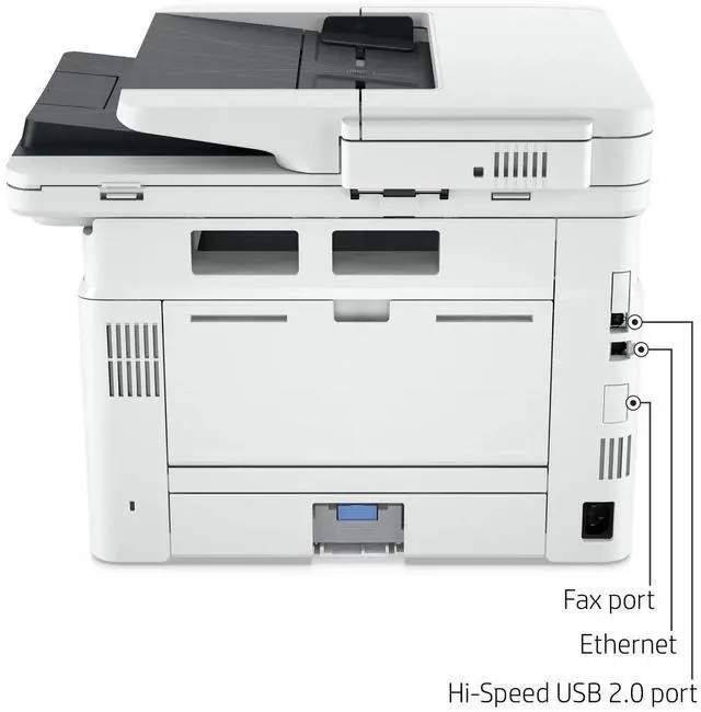 Alt view image 7 of 7 - HP LaserJet Pro MFP 4101fdw Laser Printer, Black And White Mobile Print, Copy,