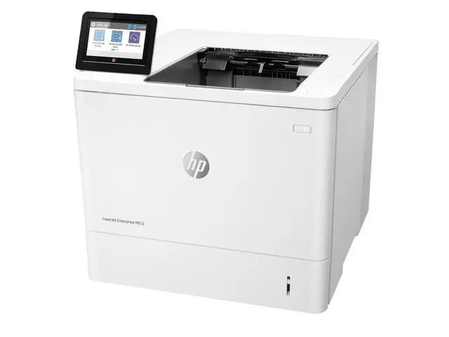 Alt view image 4 of 7 - HP LaserJet Enterprise M612dn Laser Printer, Black And White Mobile Print Up to