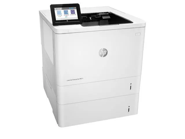 Alt view image 4 of 7 - HP LaserJet Enterprise M611x Laser Printer, Black And White Mobile Print Up to