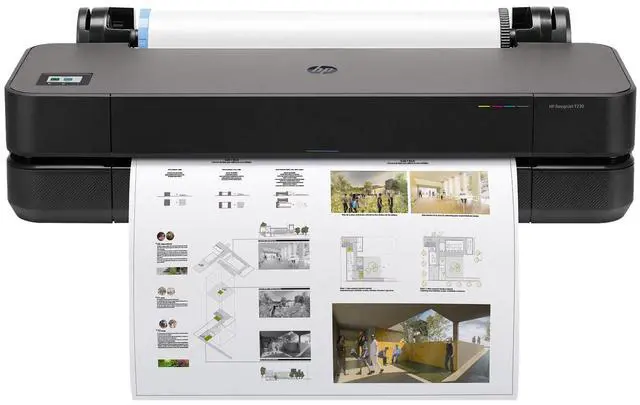 Main image of HP DesignJet T230 Large Format 24" Plotter Printer Fast, Compact,