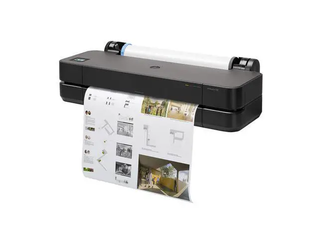 Alt view image 3 of 7 - HP DesignJet T230 Large Format 24" Plotter Printer Fast, Compact,