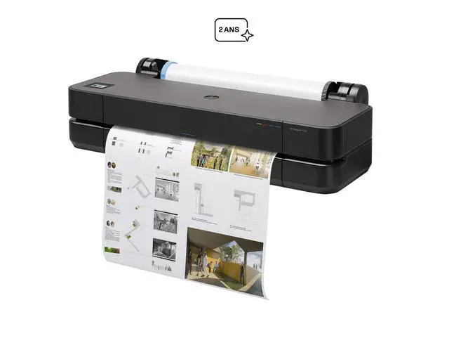 Alt view image 2 of 7 - HP DesignJet T230 Large Format 24" Plotter Printer Fast, Compact,