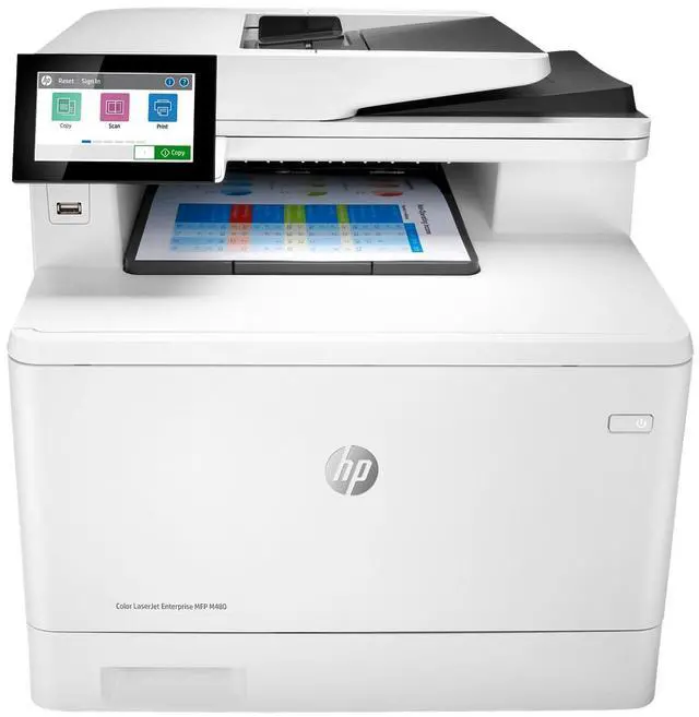 Main image of HP Color LaserJet Enterprise MFP M480f Laser Printer, Color Mobile Print, Copy,