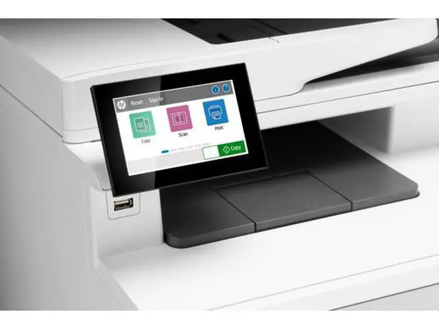 Alt view image 2 of 7 - HP Color LaserJet Enterprise MFP M480f Laser Printer, Color Mobile Print, Copy,