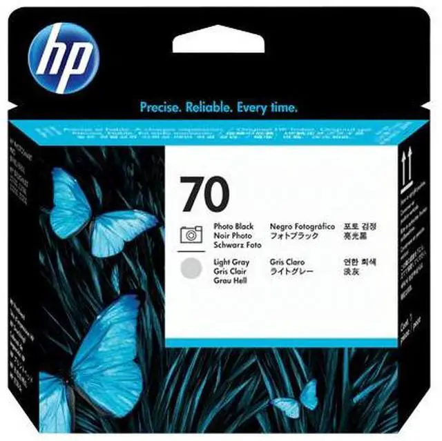 Main image of HP 70 Photo Black and Light Gray DesignJet Printhead, C9407A