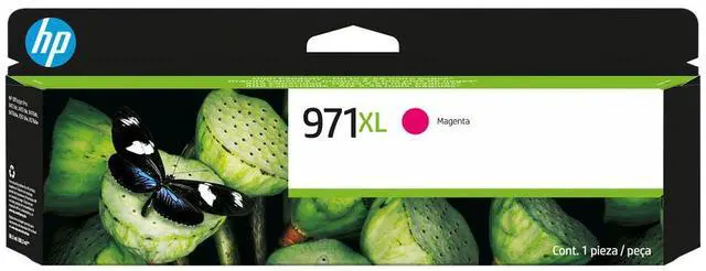Main image of HP 971XL High Yield Magenta Original Ink Cartridge, ~6,600 pages, CN627AM