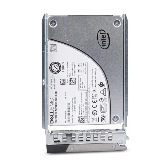 Alt view image 4 of 7 - Dell 960GB SATA 6Gb/s 3D TLC 3 DWPD 2.5" Enterprise Mixed Use SSD 0K624W G16