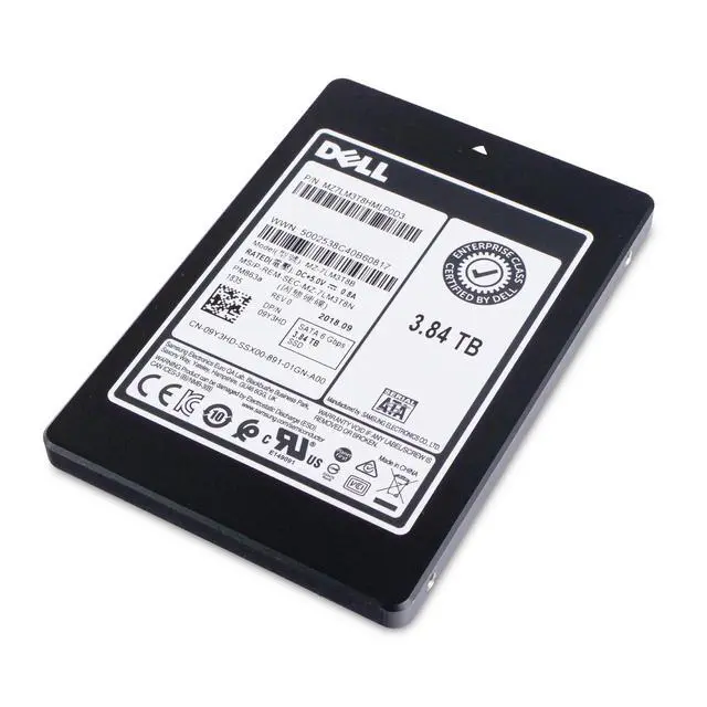 Alt view image 6 of 7 - Dell/Samsung PM863a 3.84TB MZ7LM3T8HMLP0D3 SATA 6Gb/s 3D TLC 1.3 DWPD 2.5" SSD